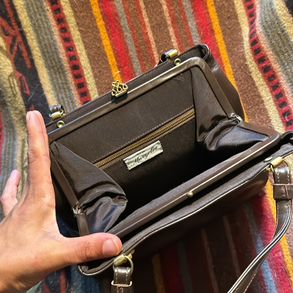 Vintage 1960s Margolin Leather Clutch - Picture 5 of 8